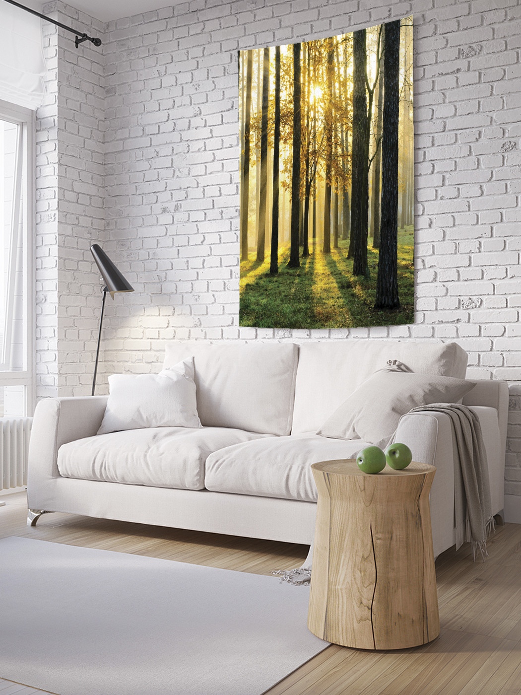 

Вертикальное фотопанно на стену JoyArty Лесные прятки 150x200 см, Лесные прятки