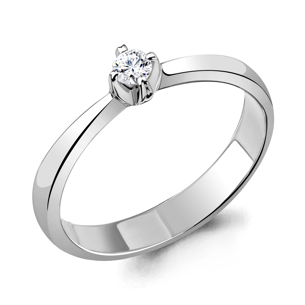 

Кольцо из белого золота с бриллиантом Aquamarine Aquamarine 961294_585_бз р, 961294_585_бз