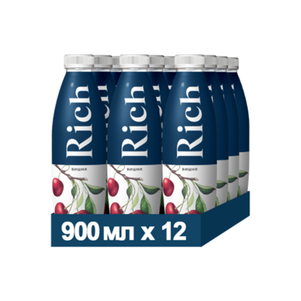 

Нектар Rich Вишня 12 шт по 0,9 л