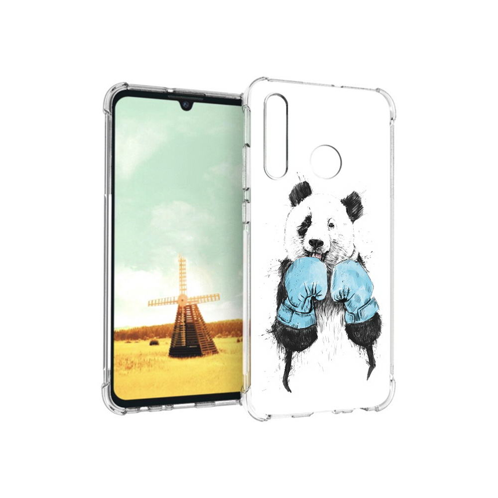 

Чехол MyPads Tocco для Huawei P Smart+ панда боксер, Прозрачный, Tocco