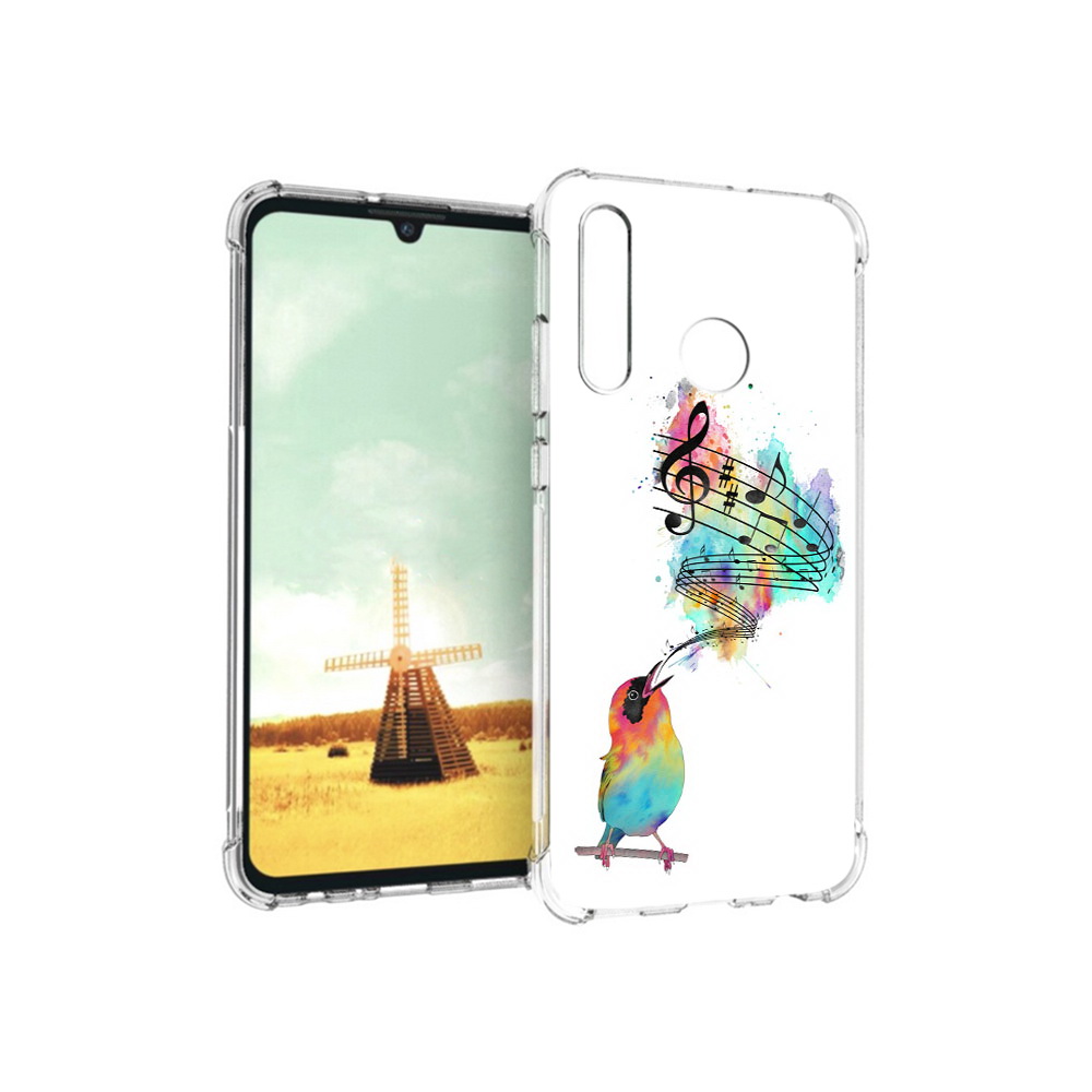 

Чехол MyPads Tocco для Huawei P Smart+ певчая птичка, Прозрачный, Tocco