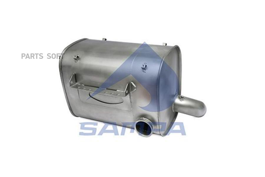 

SAMPA Глушитель IVECO EuroCargo с катализатором (ЕВРО-5) SAMPA