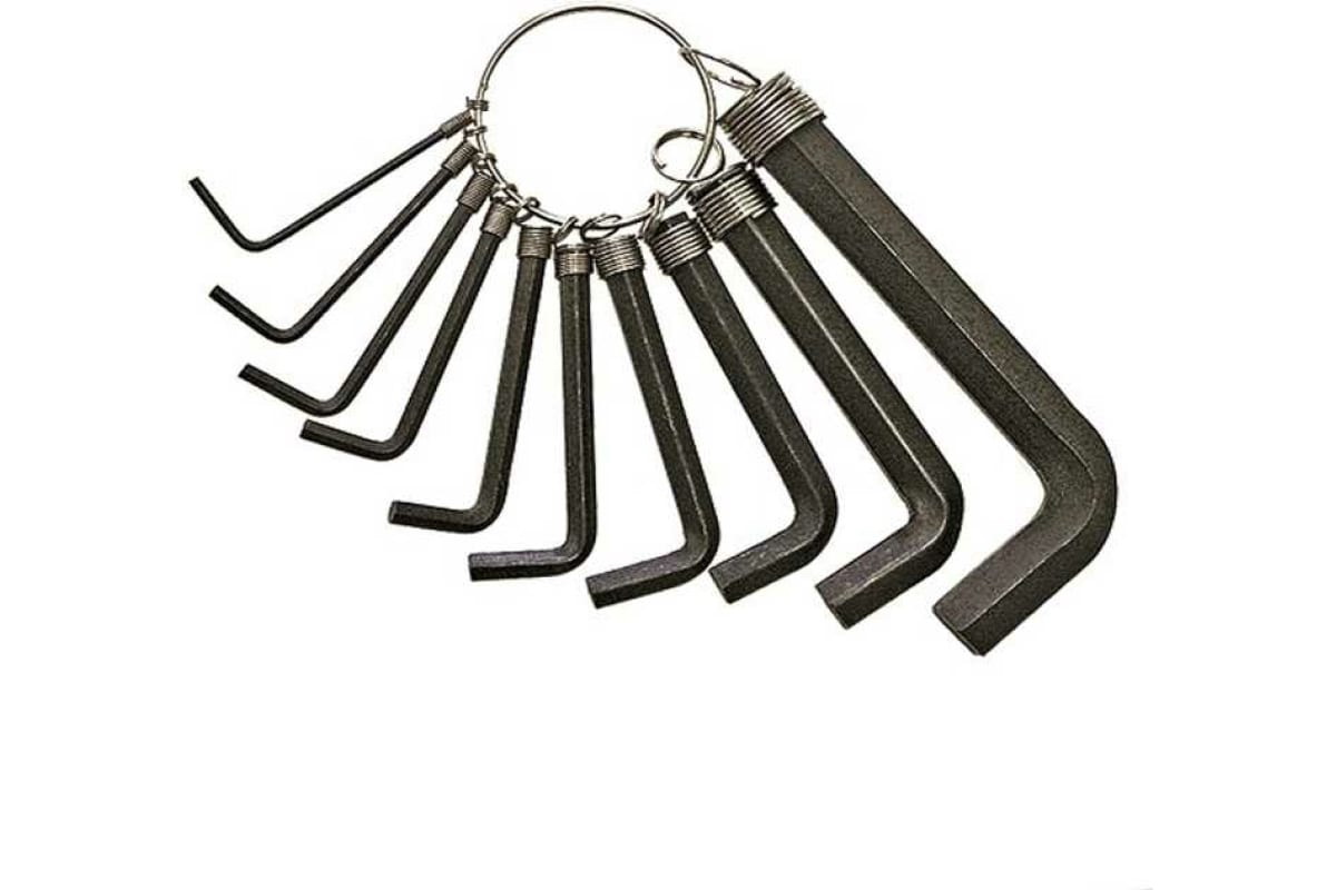 Набор ключей шестигранных Лента LT-22105 1,5-10 мм 10 шт
