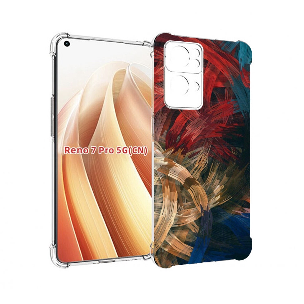 

Чехол MyPads раскрашенная медь для OPPO Reno7 Pro 5G, Прозрачный, Tocco