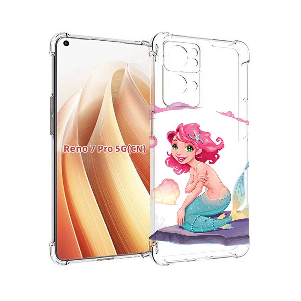 

Чехол MyPads русалочка для OPPO Reno7 Pro 5G, Прозрачный, Tocco