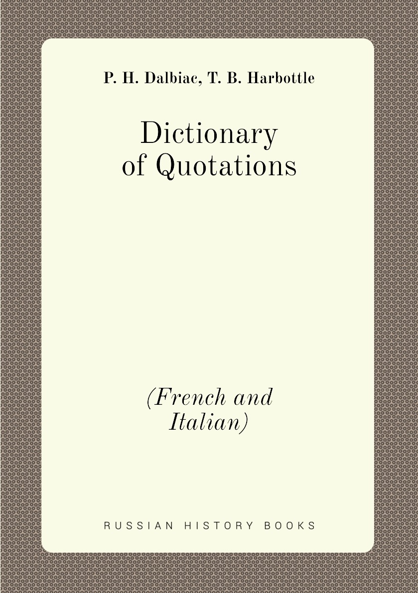 

Dictionary of Quotations