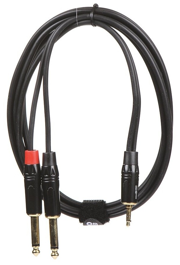 фото Кабель proaudio 3.5 jack - 6.5 jack 2m mtrs2j-2e