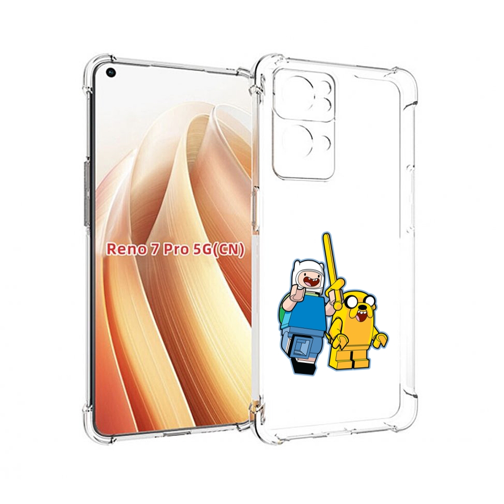 

Чехол MyPads время приключений лего для OPPO Reno7 Pro 5G, Прозрачный, Tocco