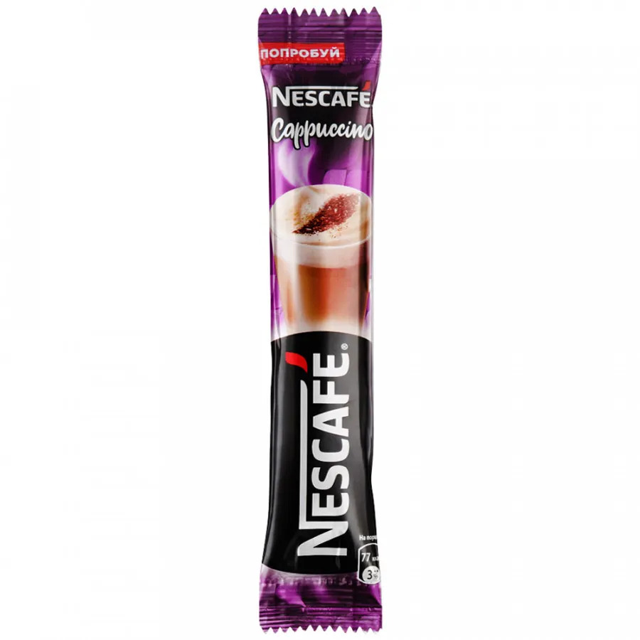 фото Кофейный напиток nescafe classic cappuccino 3 в 1 18 г х 18 шт