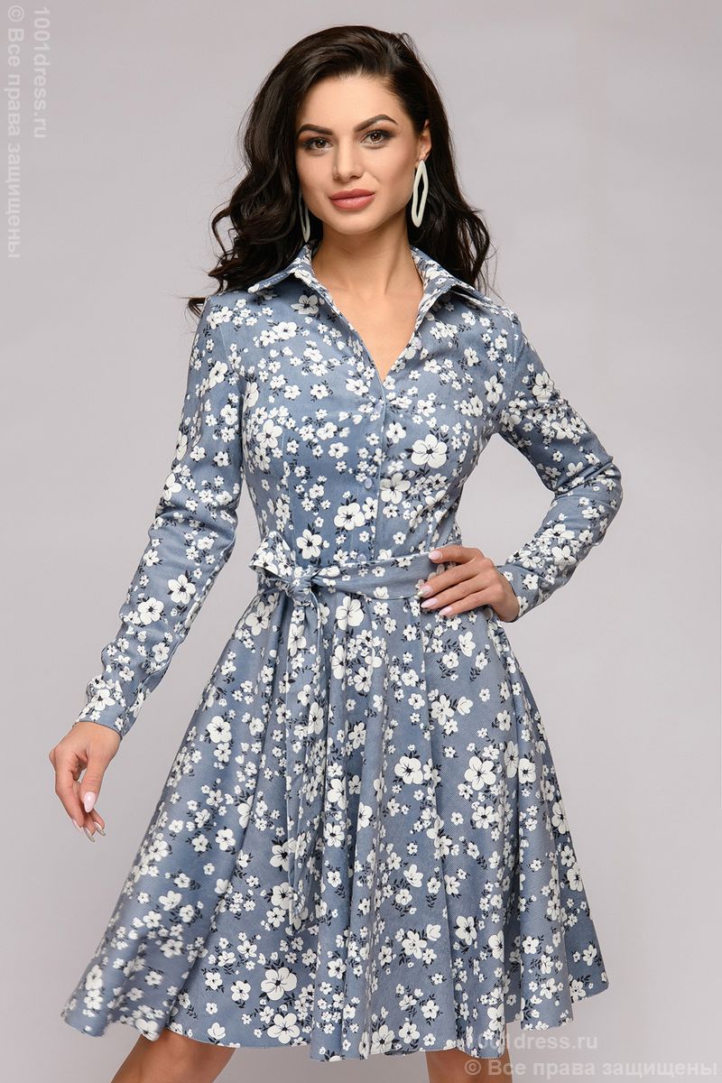 

Платье женское 1001dress DM01464 серое 48, DM01464