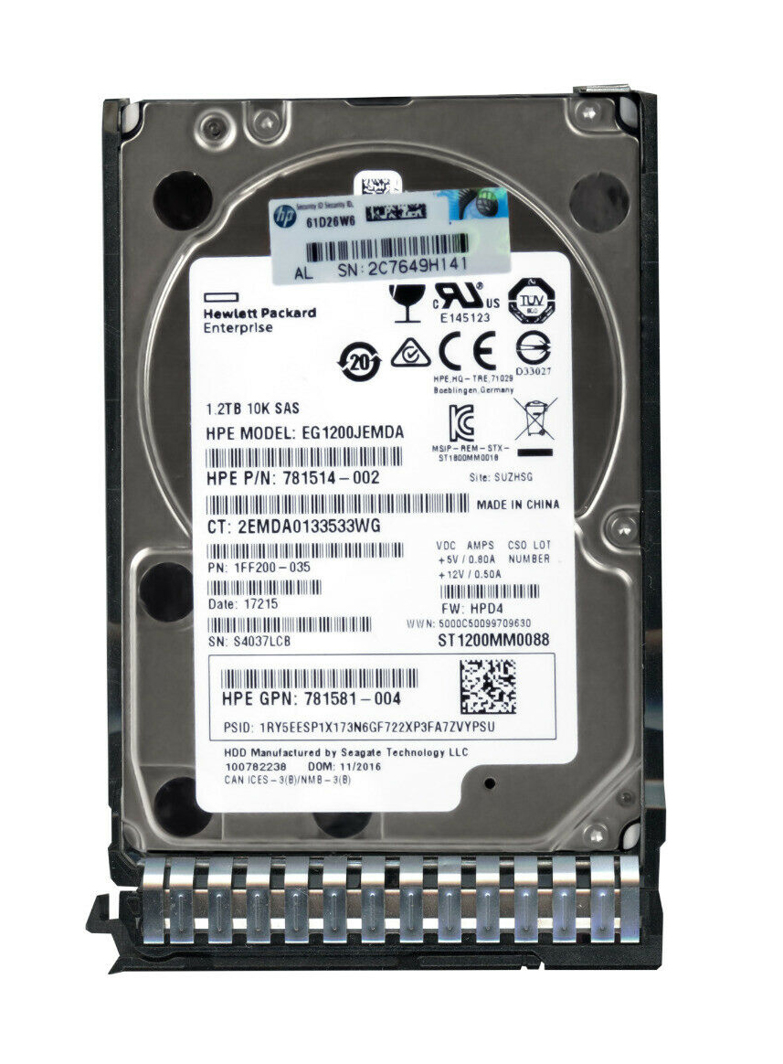 

Жесткий диск HP 872737-001 1,2 ТБ (872737-001), 872737-001