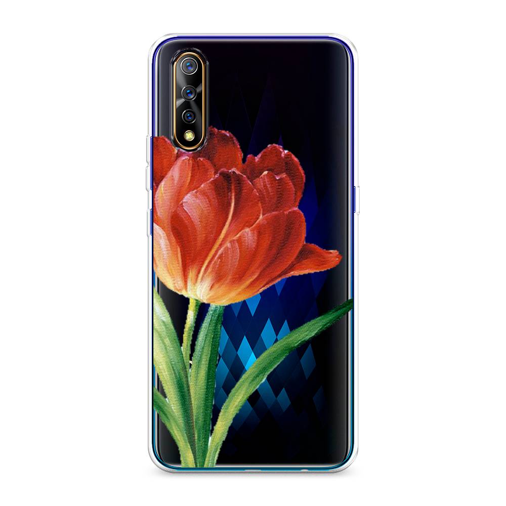 

Чехол Awog на Vivo iQOO Neo/V17 Neo "Красный тюльпан", Разноцветный, 262050-8