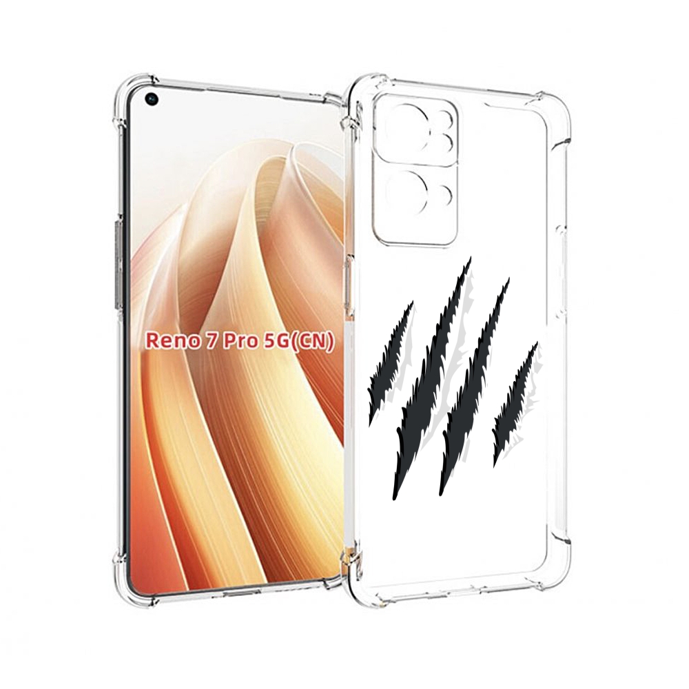 

Чехол MyPads след-когтей для OPPO Reno7 Pro 5G, Прозрачный, Tocco