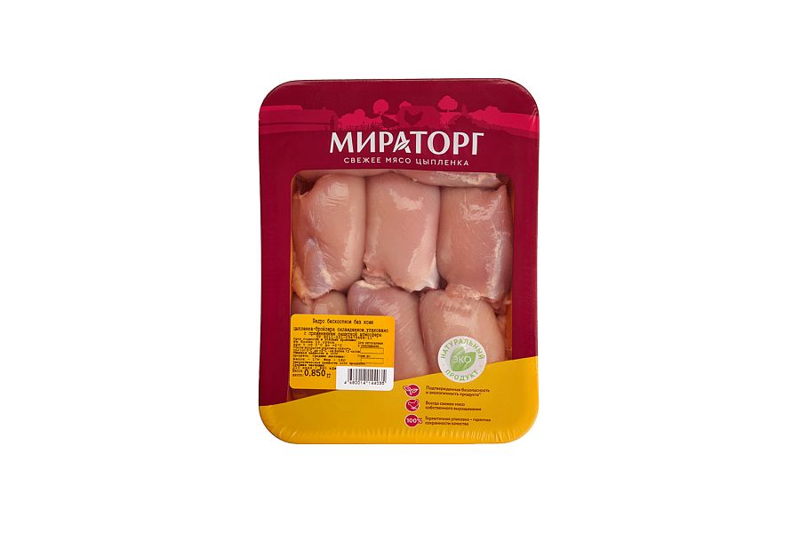

Бедро цыплят без кожи охлажденное
