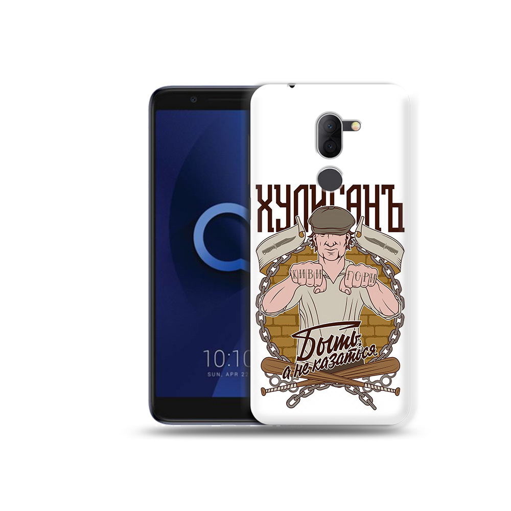 

Чехол MyPads Tocco для Alcatel 3X Хулиган (PT112114.674.192), Прозрачный, Tocco