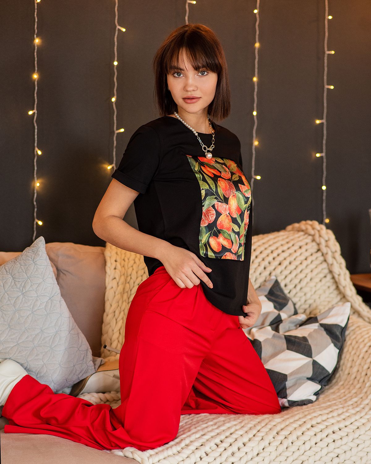 

Футболка женская SAHAR Art lab OFSK черная 3XL, Черный, OFSK