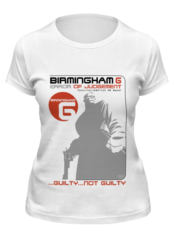 

Футболка женская Printio Birmingham 6 белая 2XL, Белый, Birmingham 6