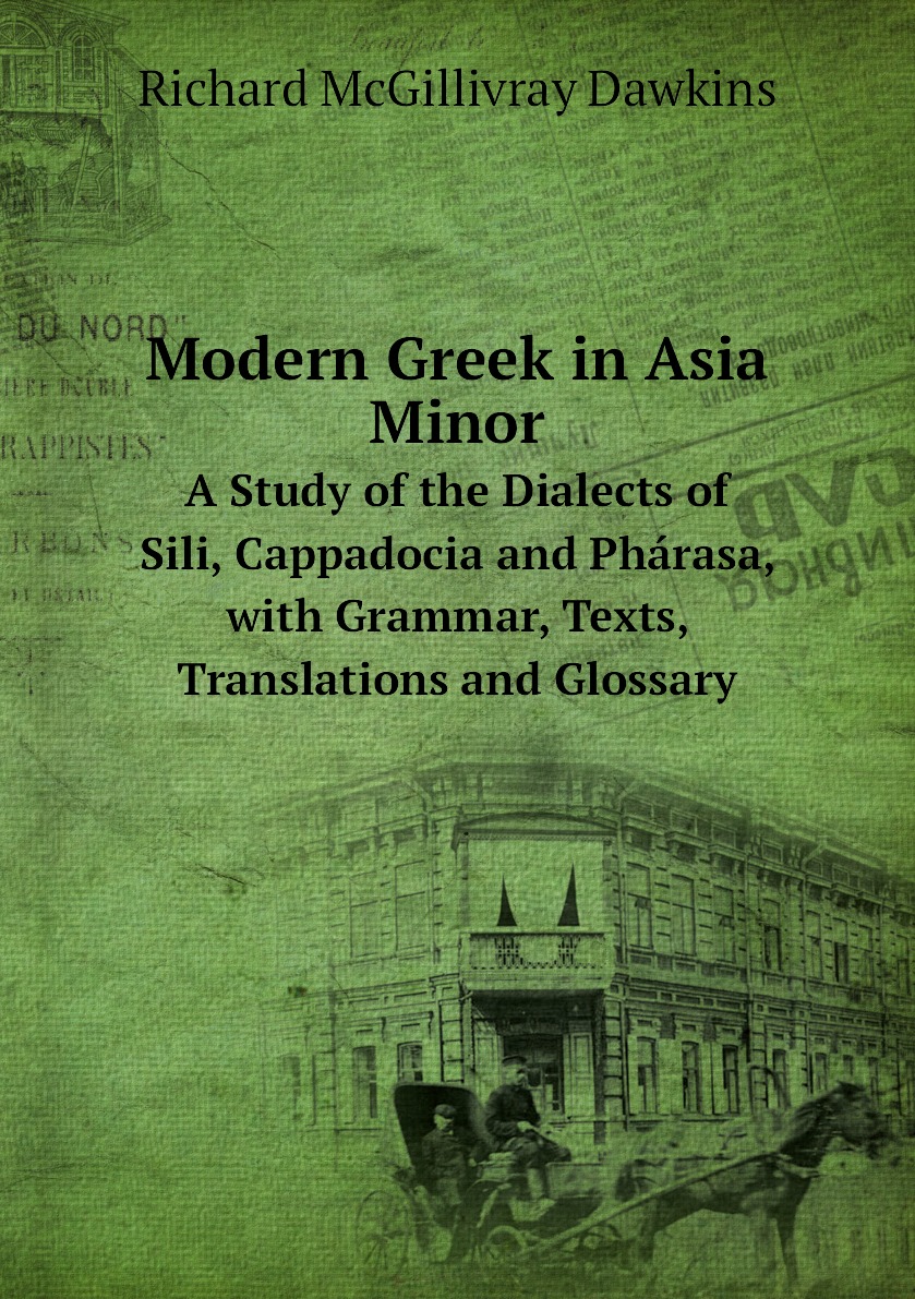 

Modern Greek in Asia Minor