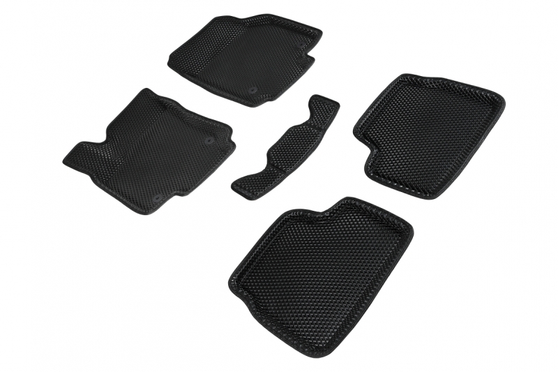

Комплект ковриков в салон автомобиля Синтекс 95330 EVA 3D ромб Opel Astra H, Коврики 3D Opel Astra H