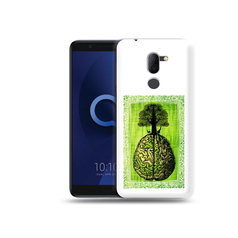 

Чехол MyPads Tocco для Alcatel 3X абстракция здоровый мозг (PT112114.674.211), Прозрачный, Tocco