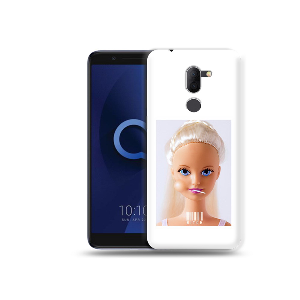 

Чехол MyPads Tocco для Alcatel 3X барби (PT112114.674.226), Прозрачный, Tocco