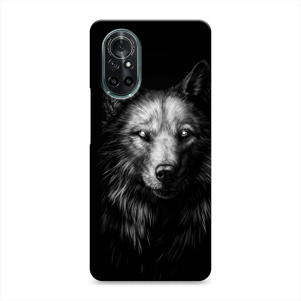 

Чехол Awog "Волк черно белый" для Honor V40 Lite, 6105120-1