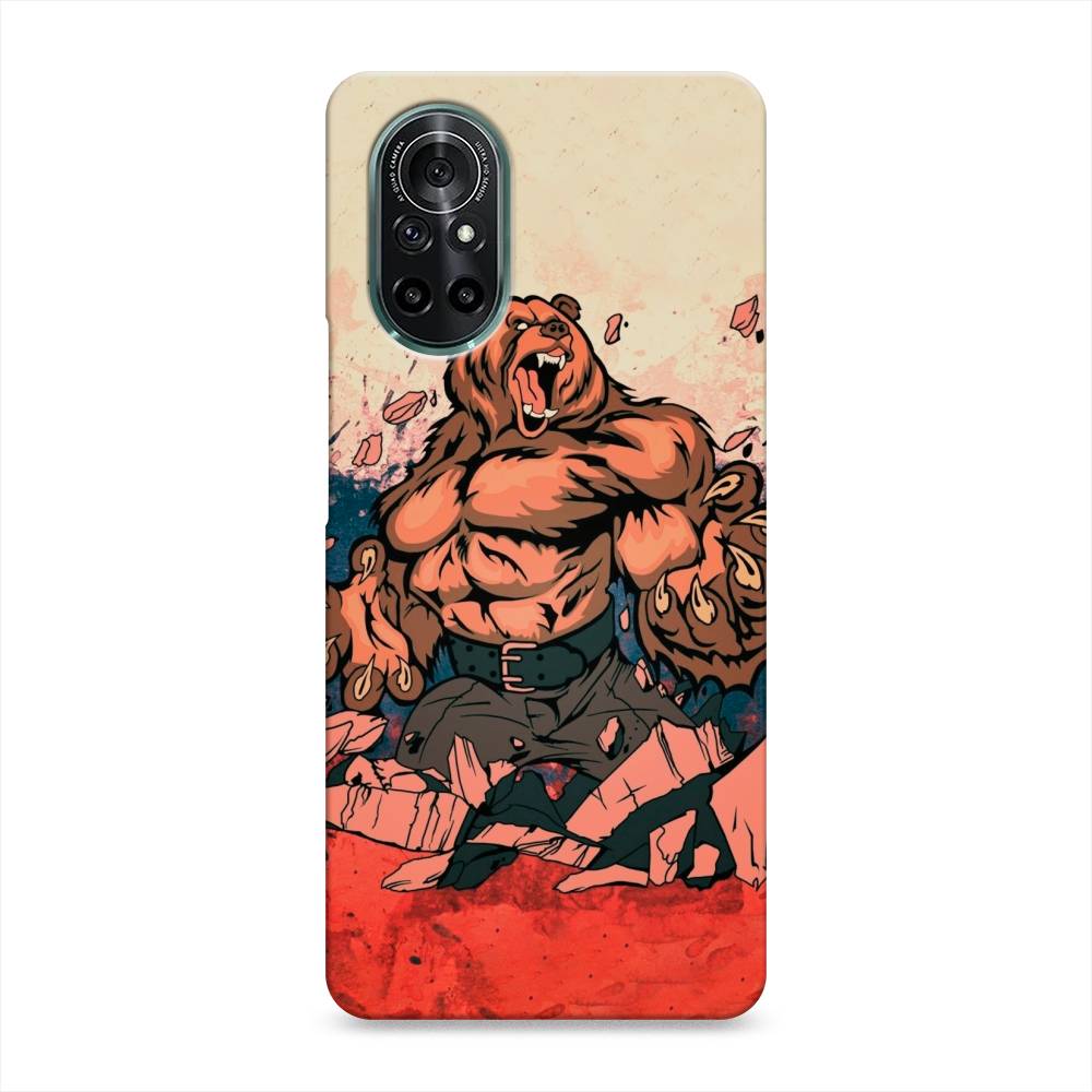 

Чехол Awog "Медведь с флагом РФ" для Honor V40 Lite, 6105120-1