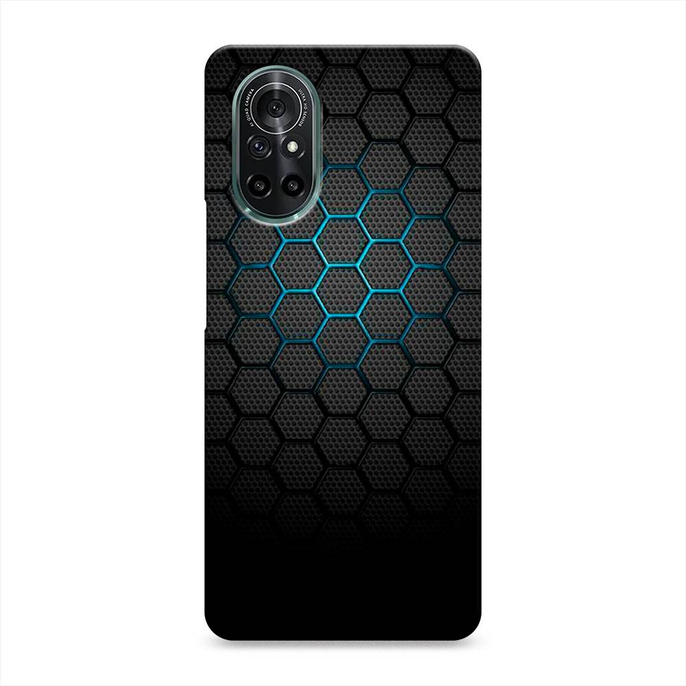 

Чехол Awog "Бирюзовые соты" для Honor V40 Lite, 6105120-2