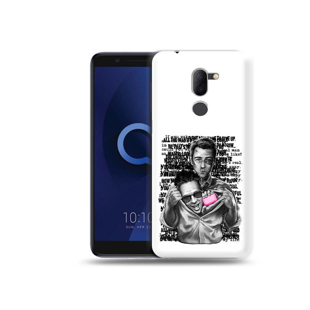 

Чехол MyPads Tocco для Alcatel 3X бойцовский клуб (PT112114.674.242), Прозрачный, Tocco