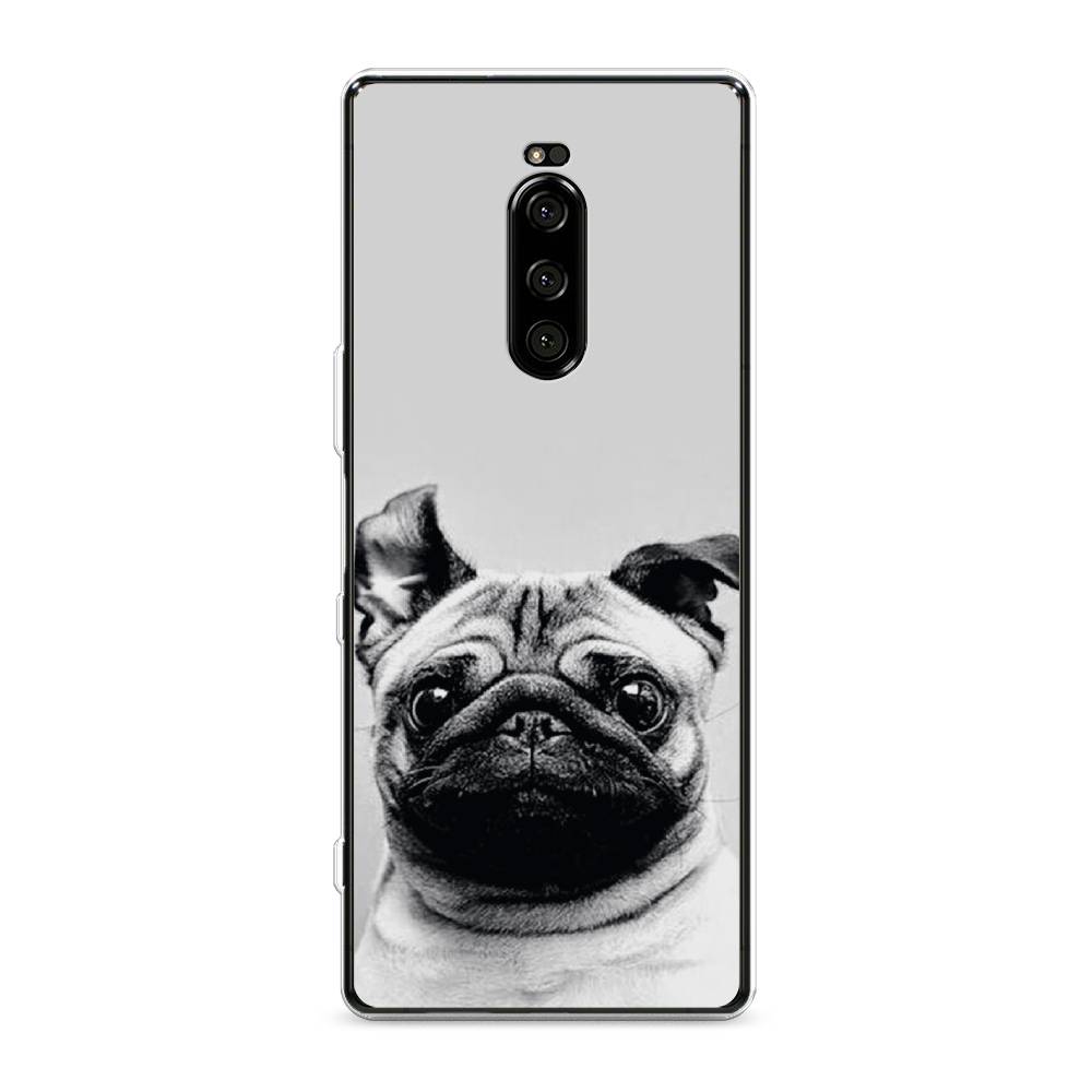 

Чехол Awog на Sony Xperia XZ4/Xperia 1 "Ушастый мопс", Разноцветный, 53850-1
