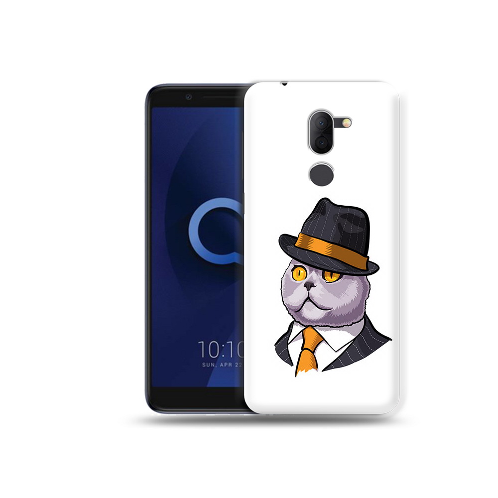 

Чехол MyPads Tocco для Alcatel 3X британец (PT112114.674.247), Прозрачный, Tocco