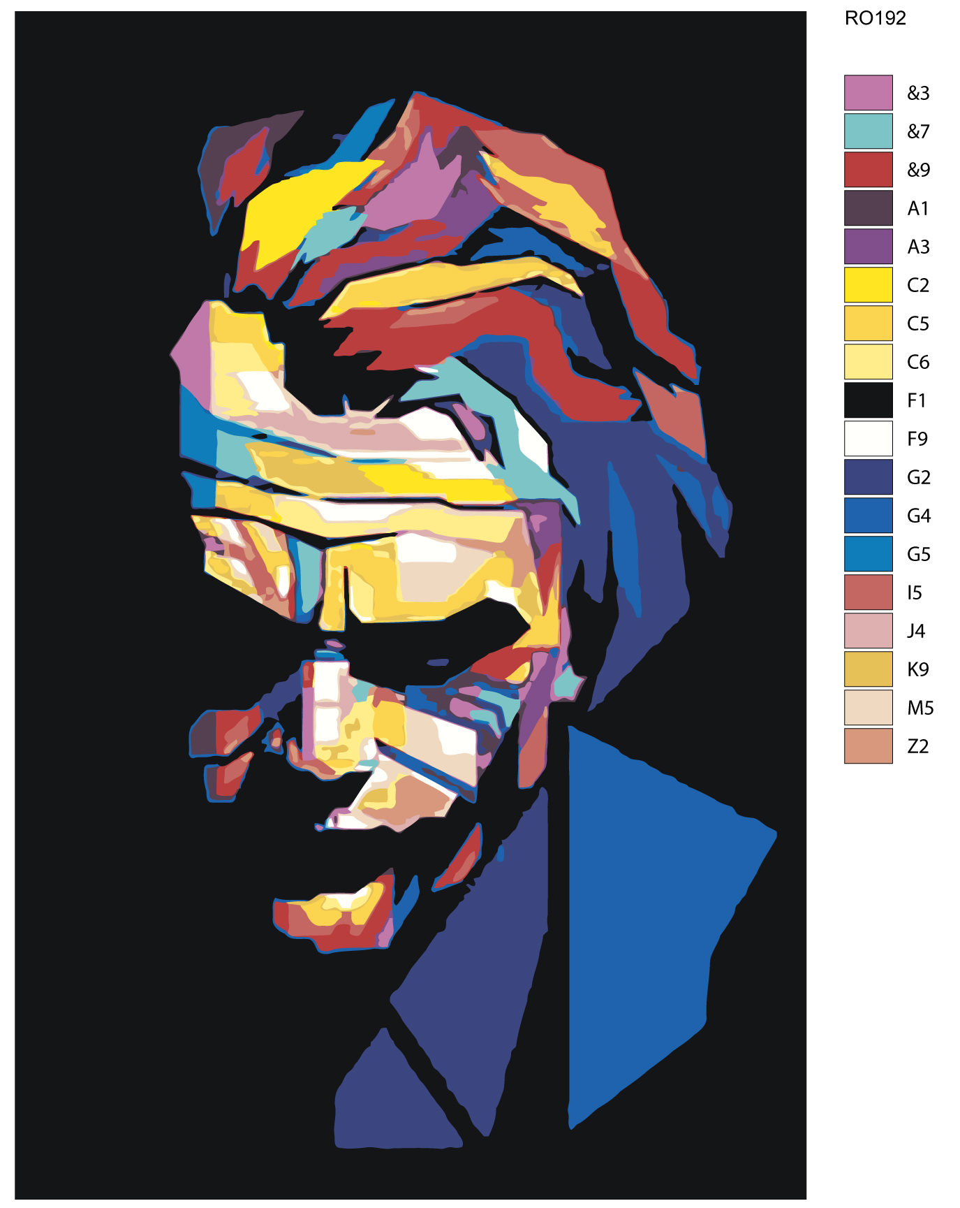 

Картина по номерам, Живопись по номерам, 72 x 108, RO192, RO192