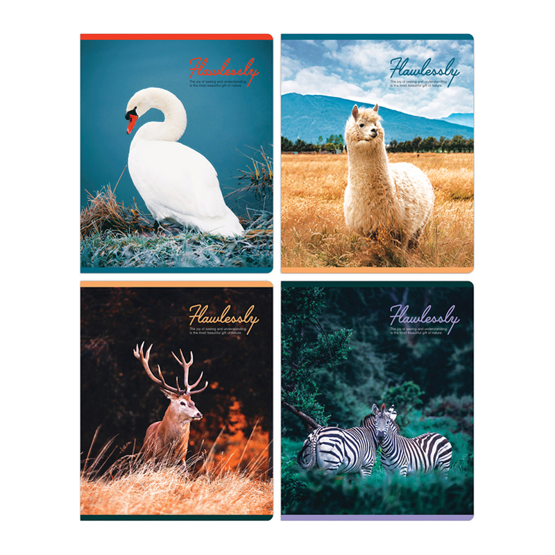 

Тетрадь 48л А5 клетка Greenwich Line Gift of nature матовая ламинация 70г/м2 (5шт)