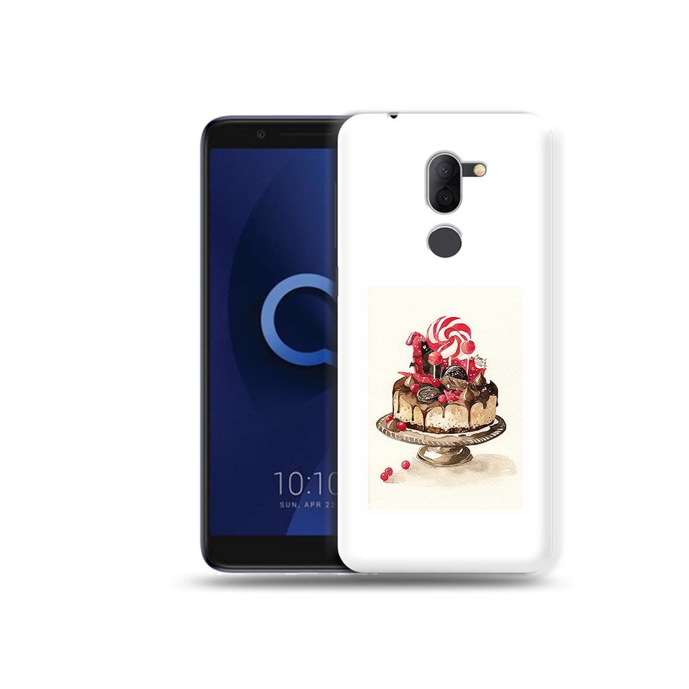 

Чехол MyPads Tocco для Alcatel 3X вкусный торт (PT112114.674.262), Прозрачный, Tocco
