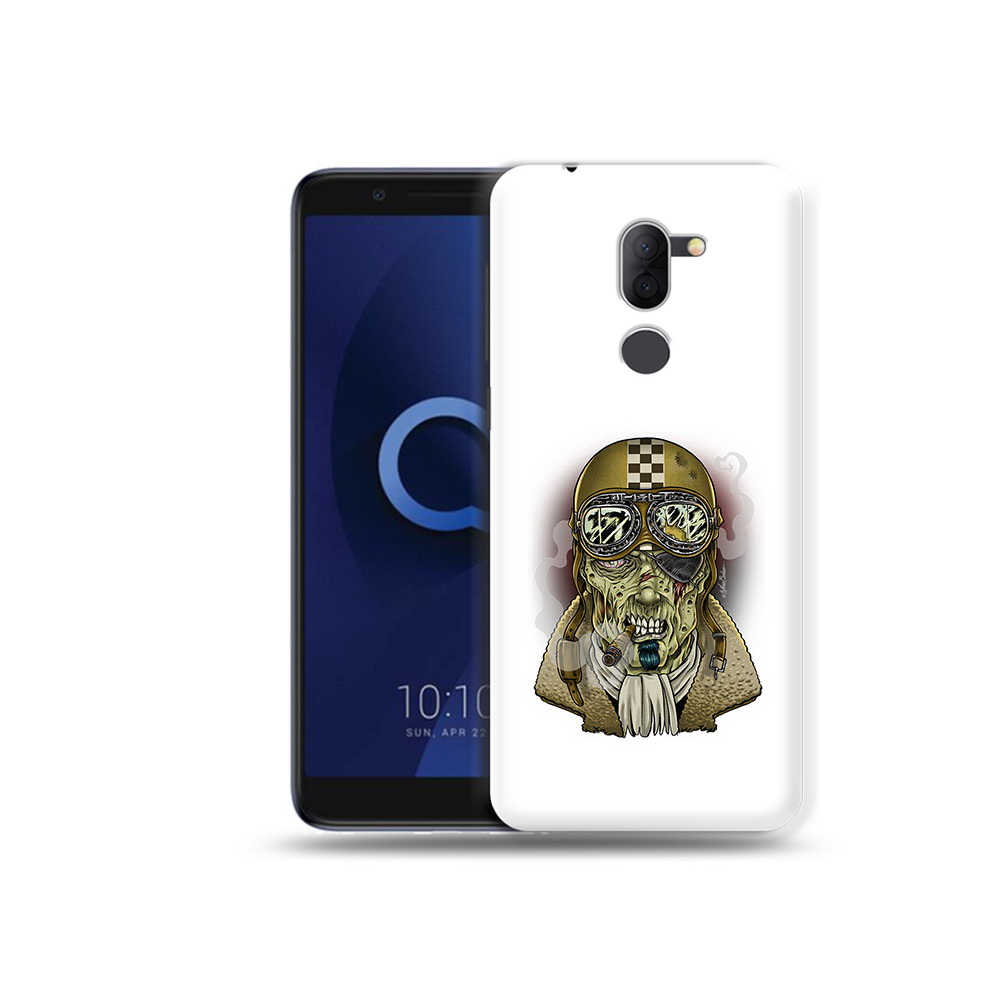 Чехол MyPads Tocco для Alcatel 3X военный зомби (PT112114.674.264)