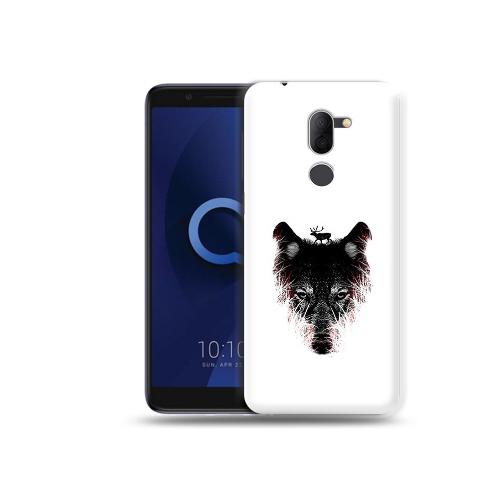 

Чехол MyPads Tocco для Alcatel 3X волк в траве (PT112114.674.267), Прозрачный, Tocco
