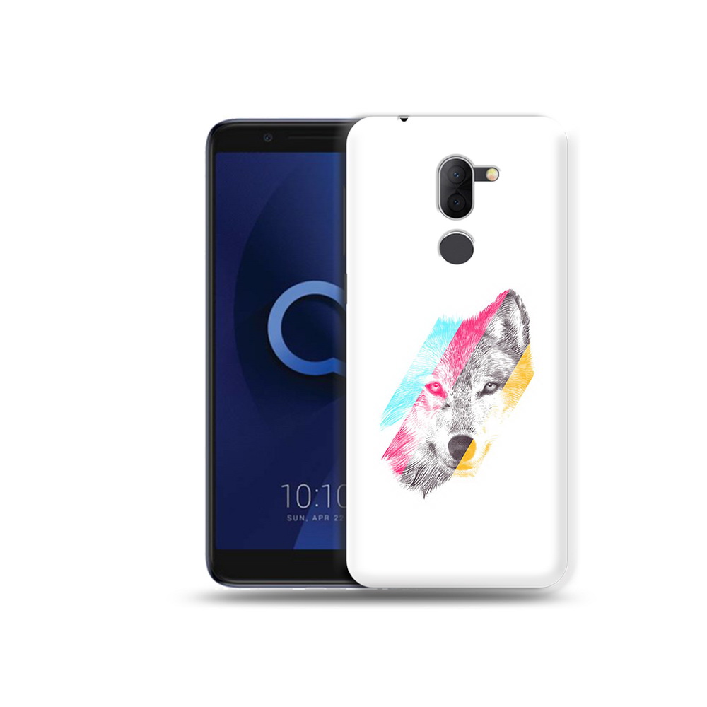 

Чехол MyPads Tocco для Alcatel 3X волк градиент (PT112114.674.268), Прозрачный, Tocco