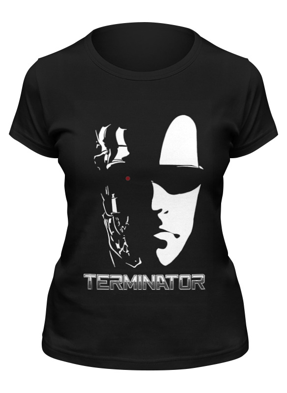 

Футболка женская Printio Terminator черная 2XL, Черный, Terminator
