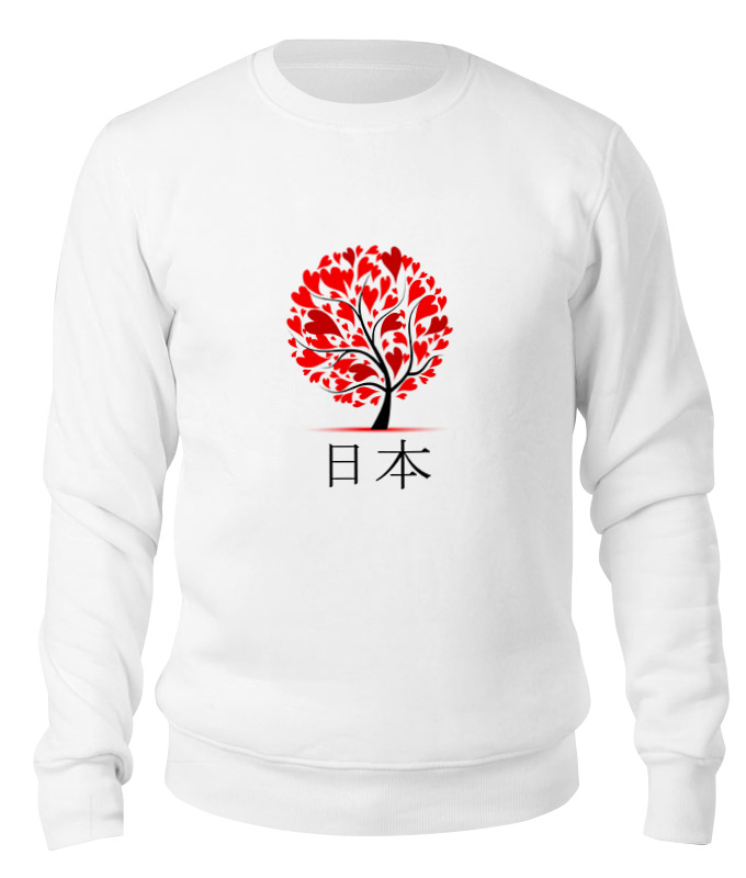 

Свитшот унисекс Printio Nihon белый L, Nihon