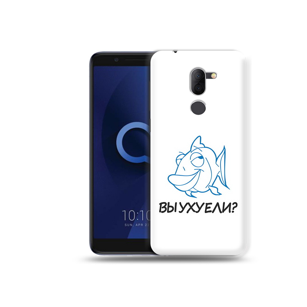 

Чехол MyPads Tocco для Alcatel 3X вы ухуели (PT112114.674.282), Прозрачный, Tocco