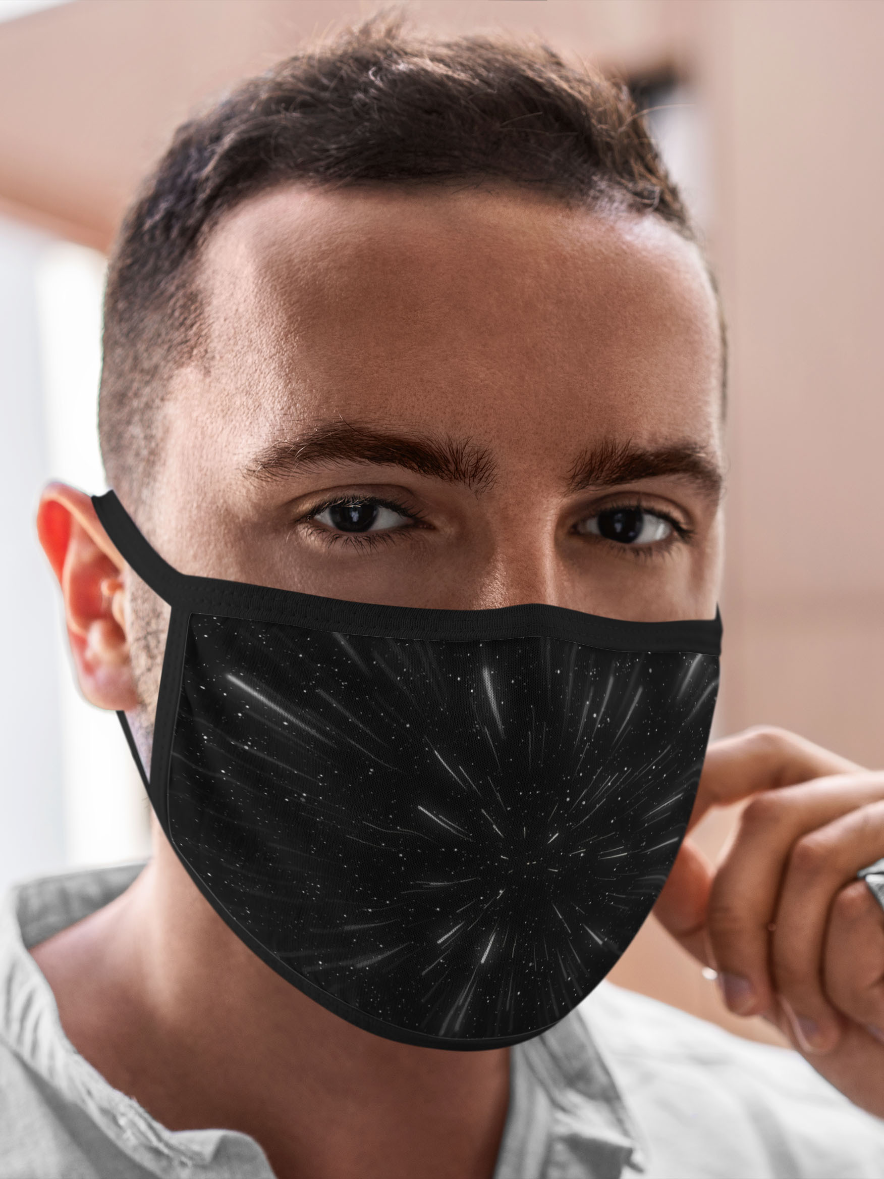 

Многоразовая маска унисекс Burnettie Разные 3D Космос, Разноцветный, Разные 3D Космос