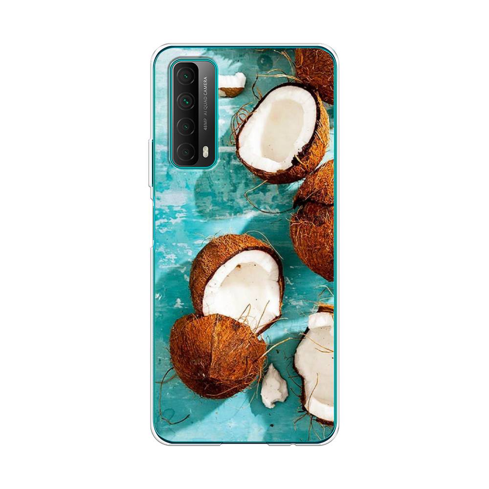 фото Чехол awog "разбитые кокосы" для huawei p smart 2021