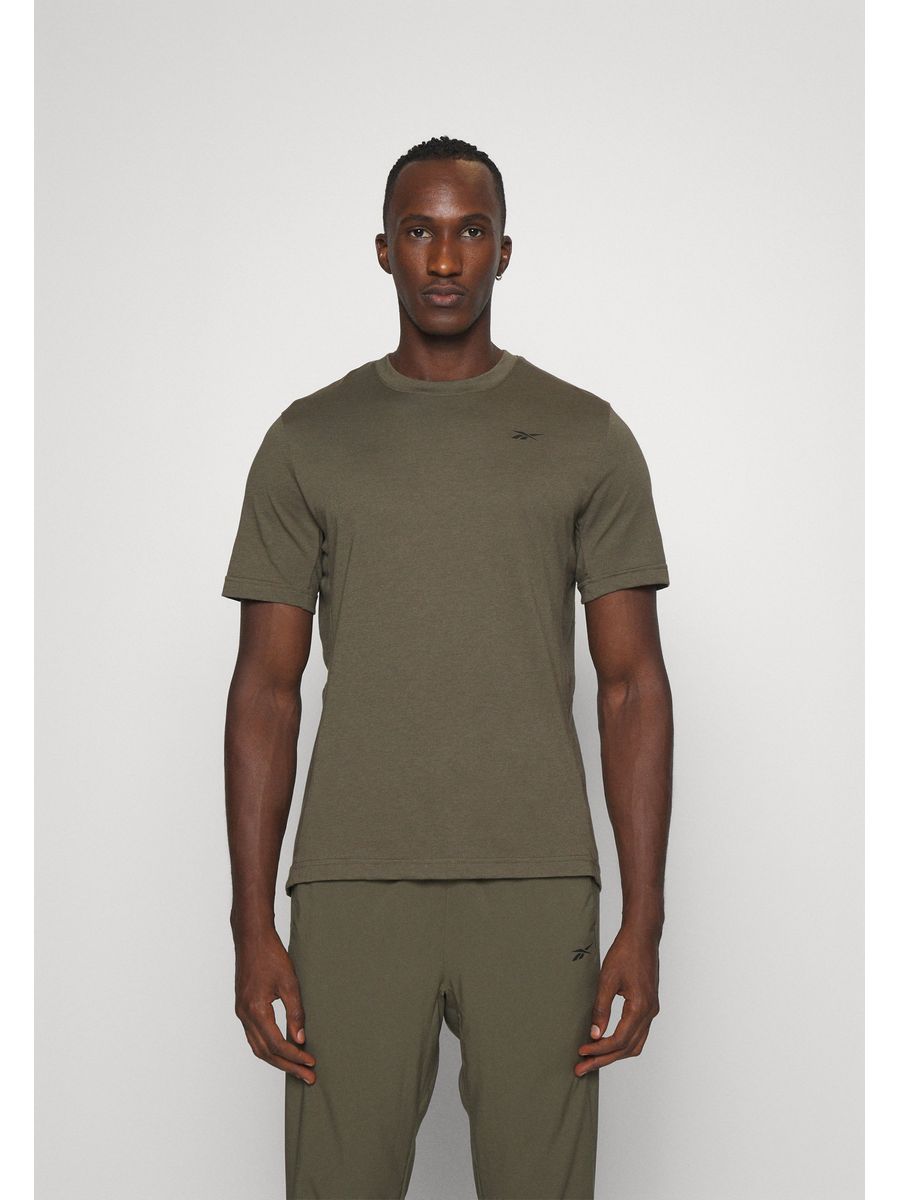 

Футболка мужская Reebok RE542D1B2 зеленая M, Зеленый, RE542D1B2