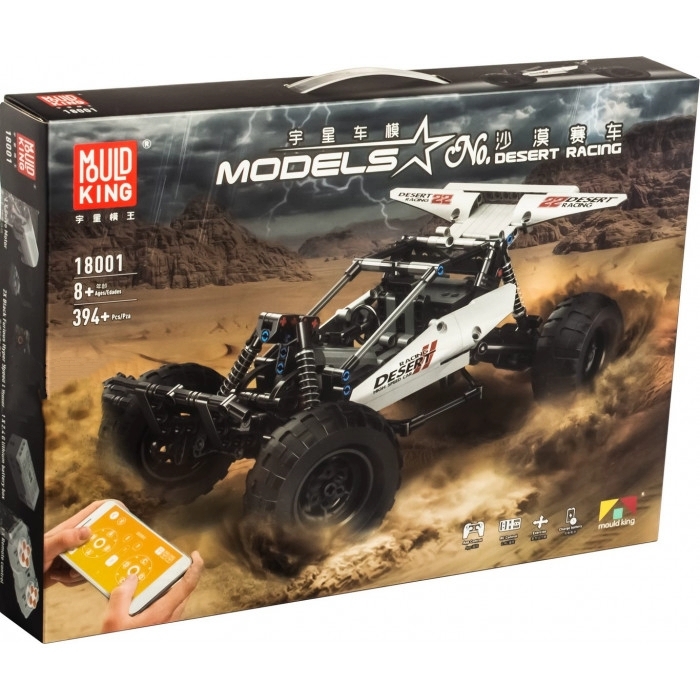 

Конструктор MOULD KING 18001 Desert Buggy с ДУ, 8+, 394 дет.
