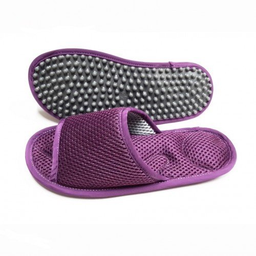 Массажные детские тапочки Фиолетовые