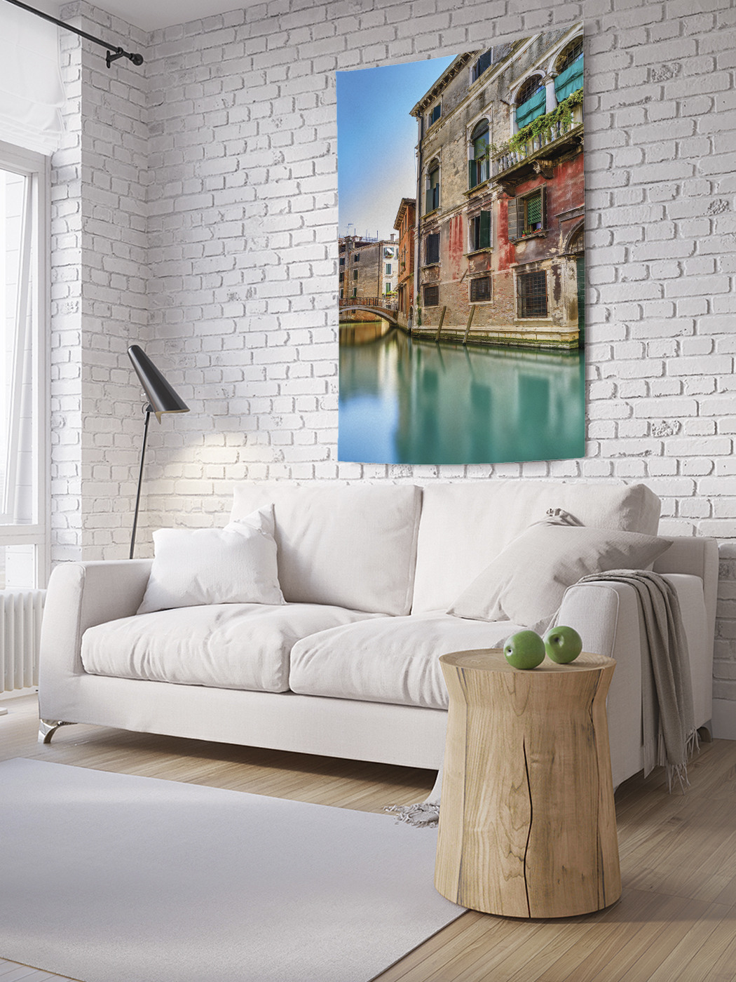 

Вертикальное фотопанно на стену JoyArty Речные дворы 150x200 см, Речные дворы