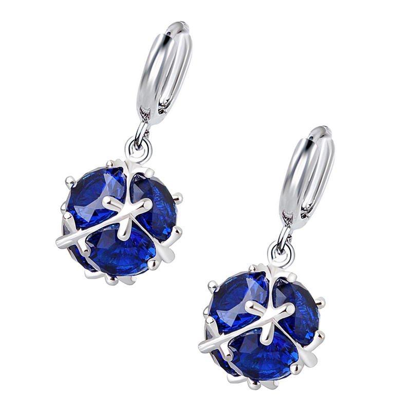 

Серьги из бижутерного сплава Ice&High Collection MS333807B, хрусталь, MS333807B