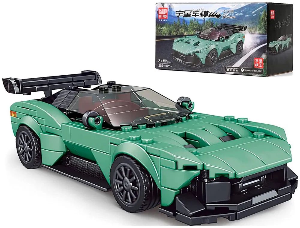 Конструктор MOULD KING 27009 Aston Martin Vulcan, 8+, 369 дет. конструктор mould king 27007 спортивная машина veneno 398 дет