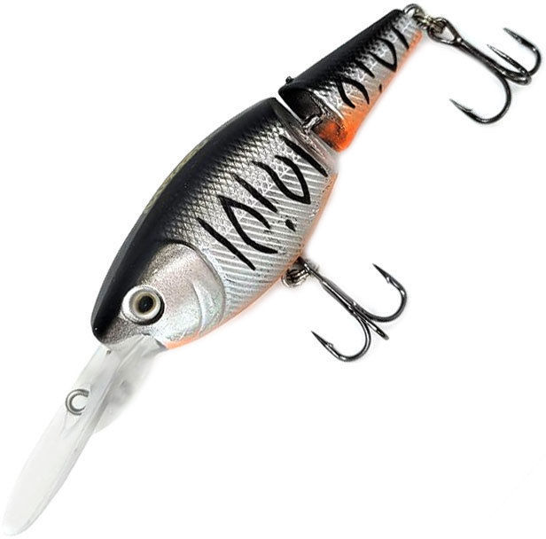 Воблер Namazu Jointed Zun Shad, L-70 мм, 12,3г, (0,5-2,5м), цвет №12/200 (N37-70-C12)