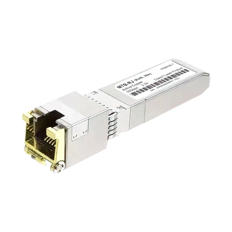 MTB-RJ 10GBASE-T SFP+ трансивер/ MTB-RJ 10GBASE-T SFP+ Copper RJ45 Transceiver